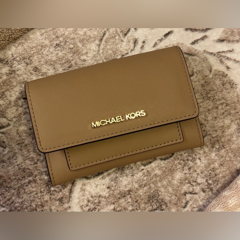 Michael Kors Brown Leather Wallet